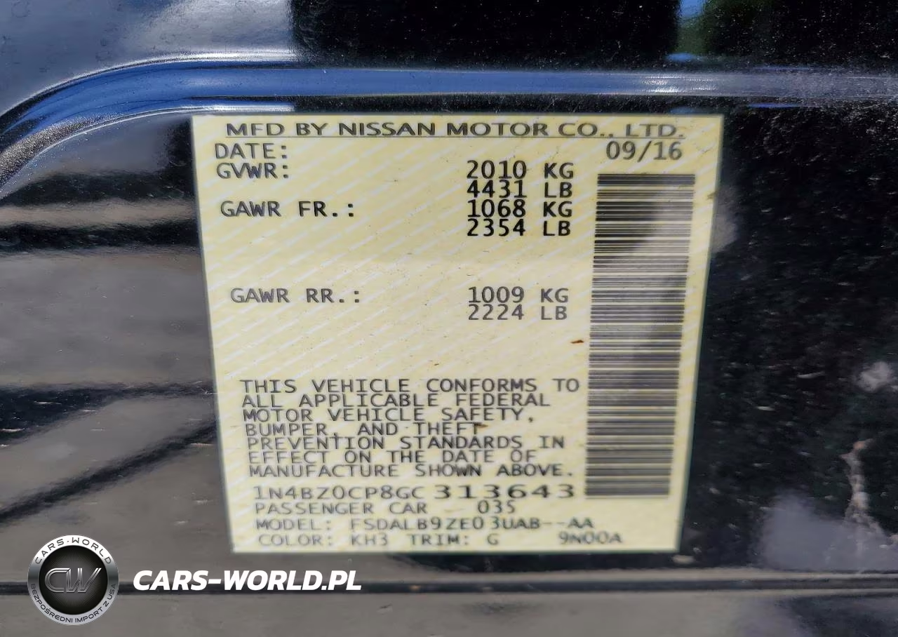 2016 Nissan Leaf S-30 VIN:1N4BZ0CP8GC313643 - 12