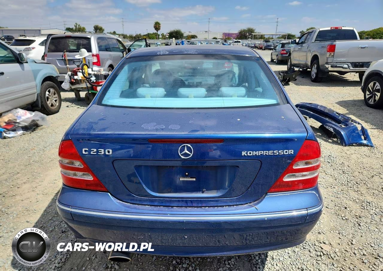 2004 Mercedes-Benz C 230K Sport Sedan VIN:WDBRF40J74F548598 - 6