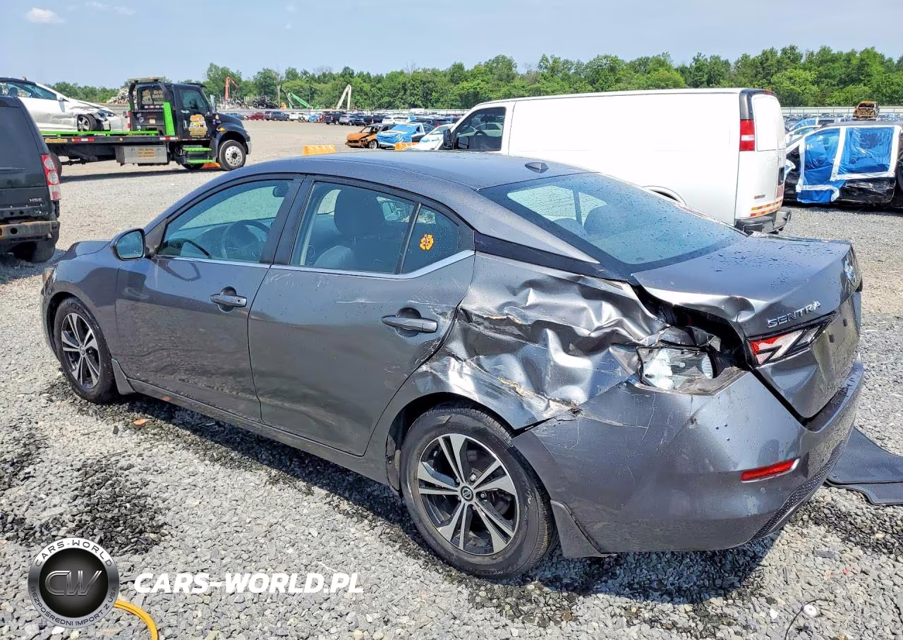 2021 Nissan Sentra Sv VIN:3N1AB8CVXMY227439 - 2