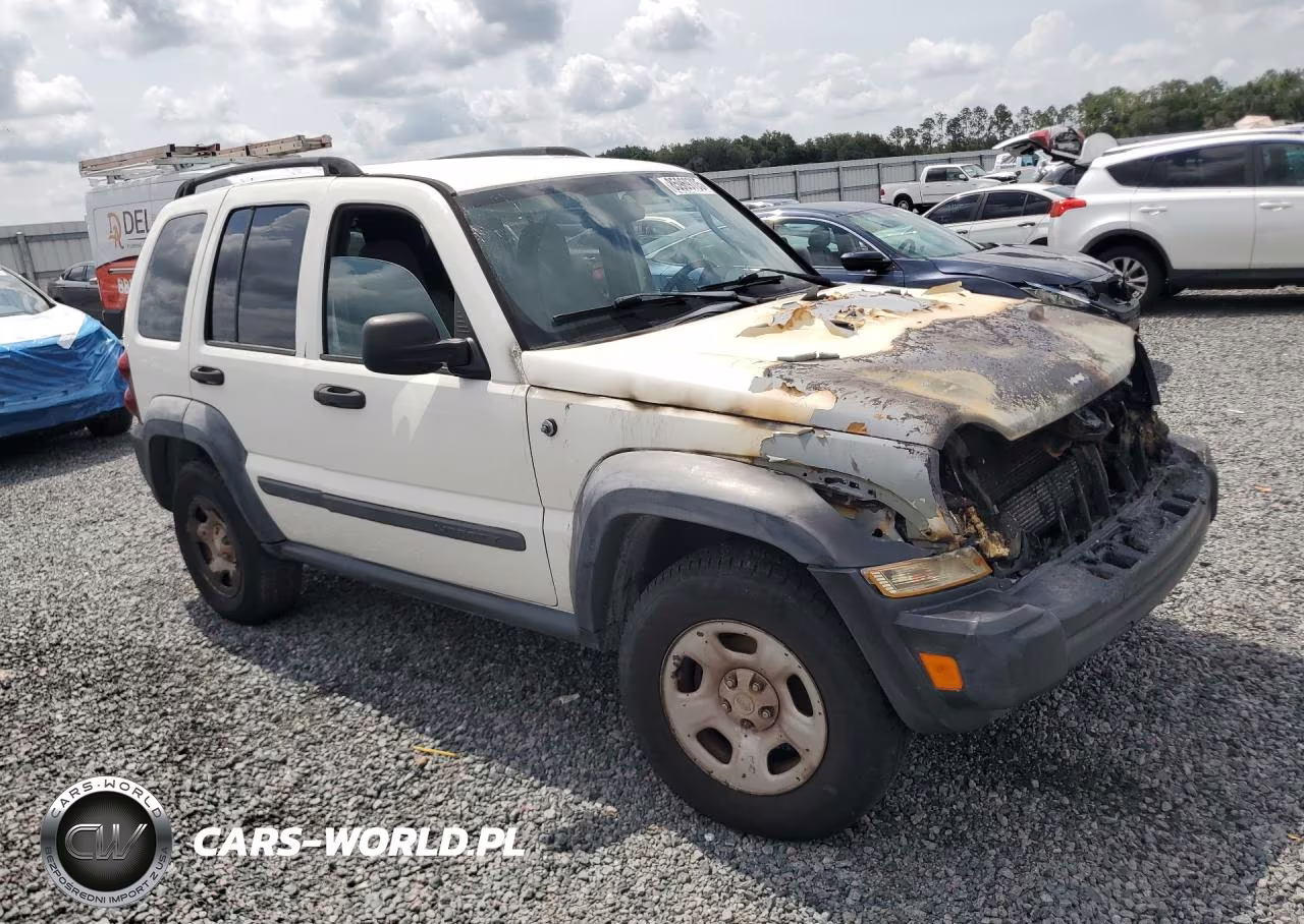 2007 Jeep Liberty Sport VIN:1J4GK48K57W576433 - 4