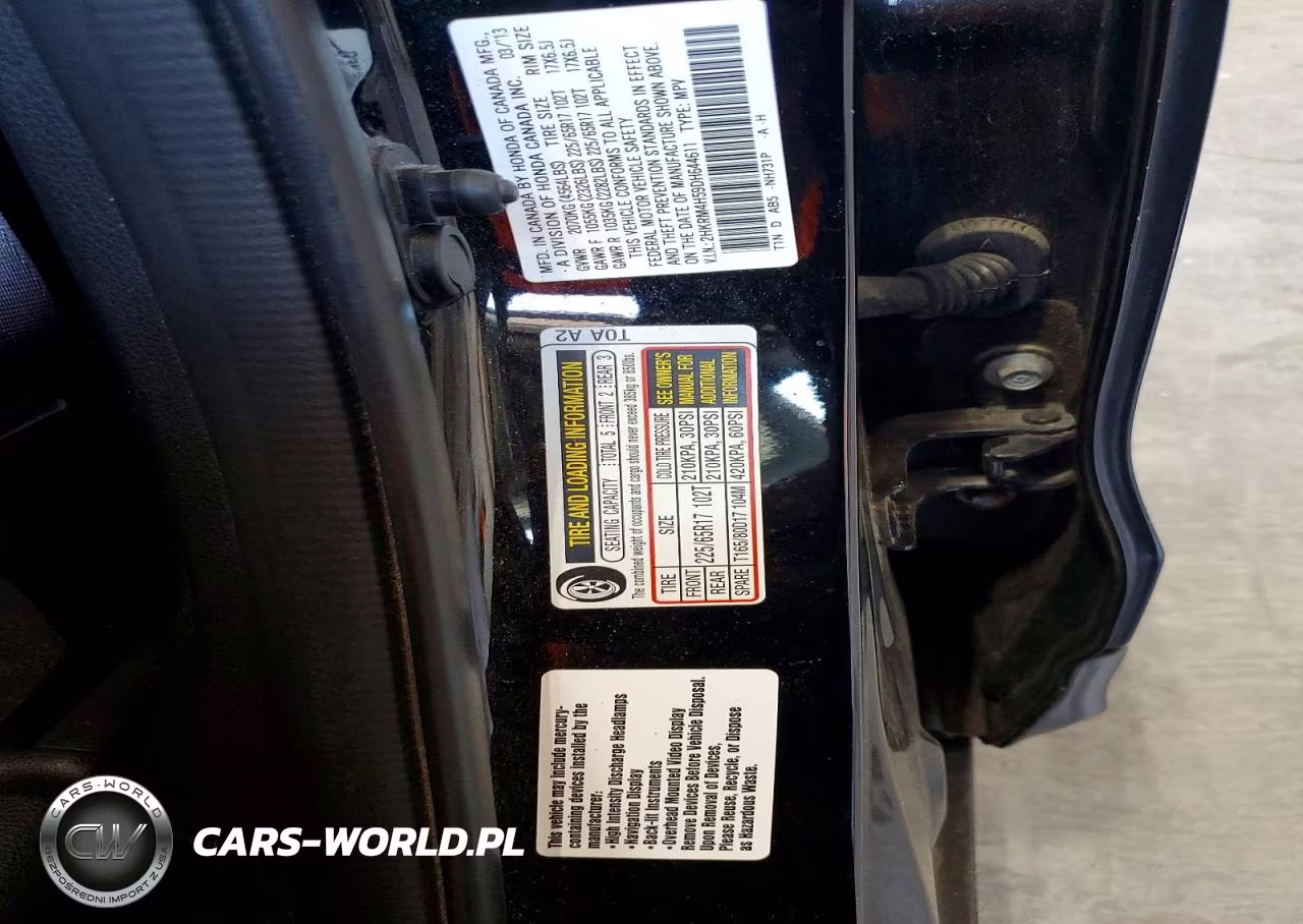 2013 Honda Cr-V Ex VIN:2HKRM4H59DH644611 - 13