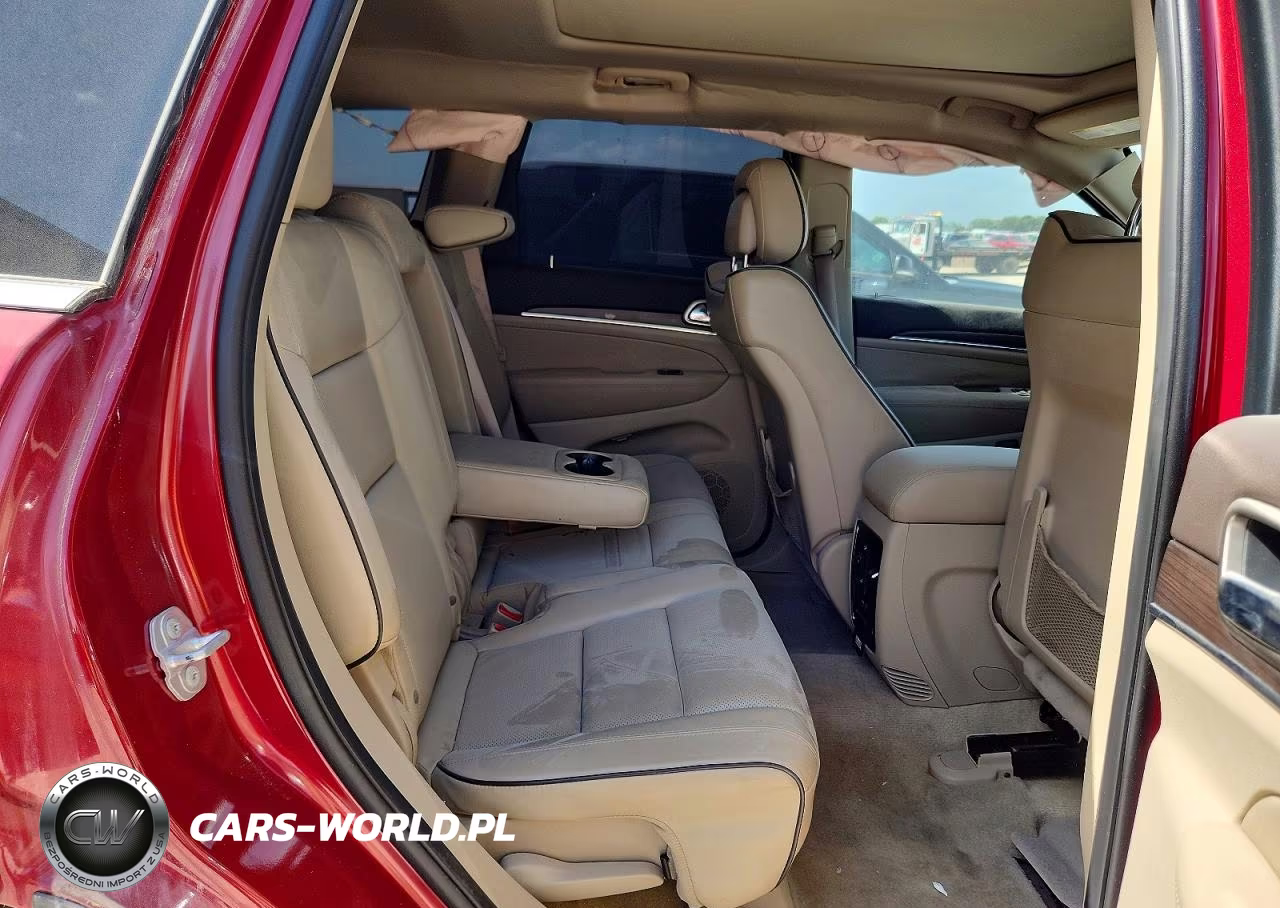 2015 Jeep Grand Cherokee Overland VIN:1C4RJECG0FC822962 - 10