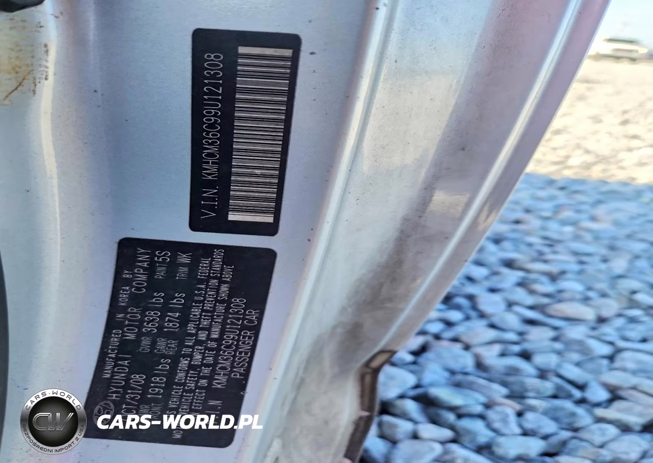2009 Hyundai Accent Gs VIN:KMHCM36C99U121308 - 12