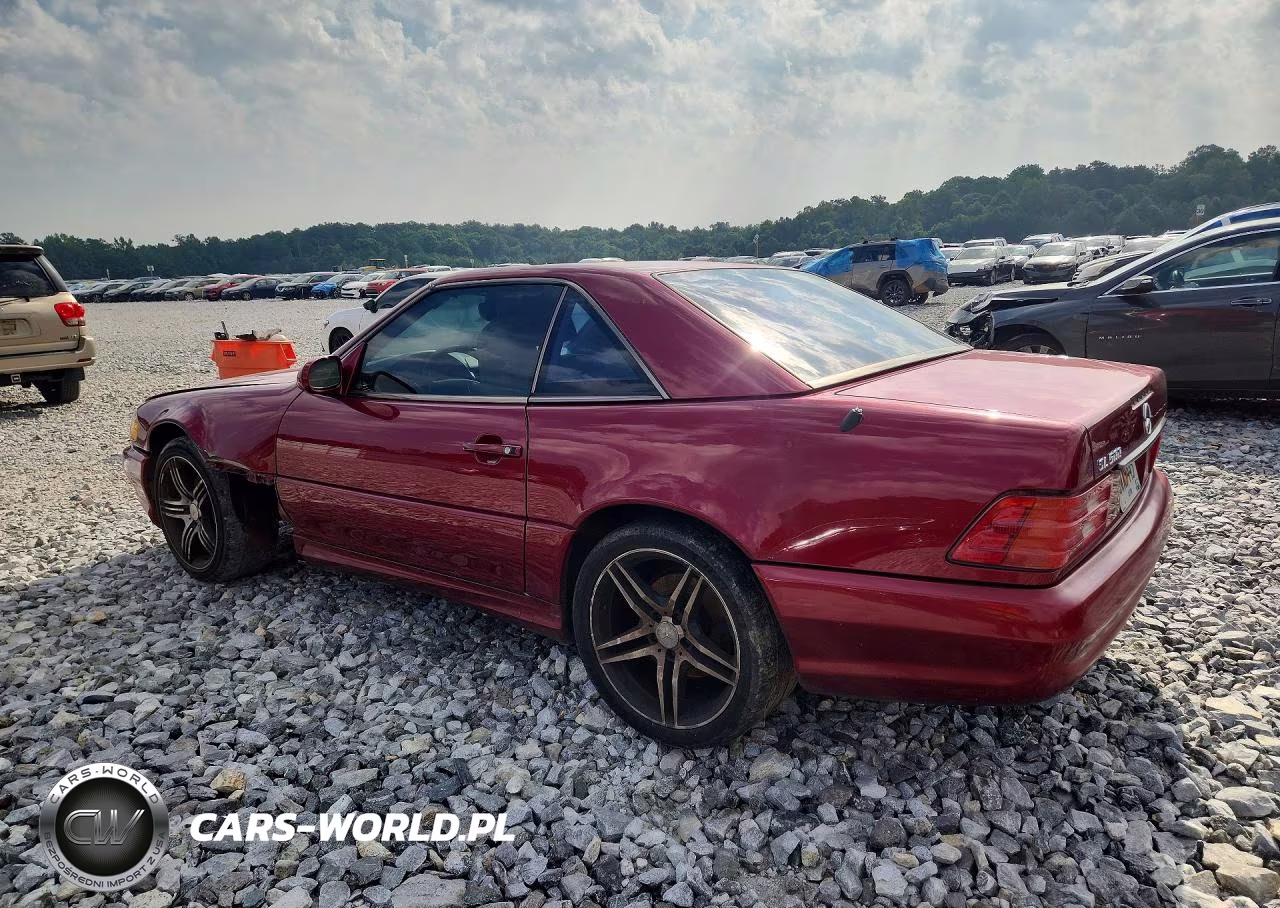 2001 Mercedes-Benz Sl 500 VIN:WDBFA68F41F196301 - 2
