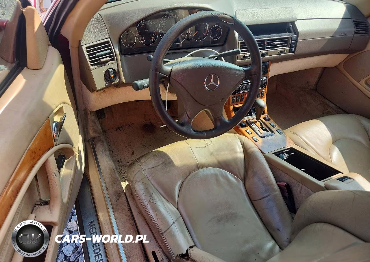2001 Mercedes-Benz Sl 500 VIN:WDBFA68F41F196301 - 8