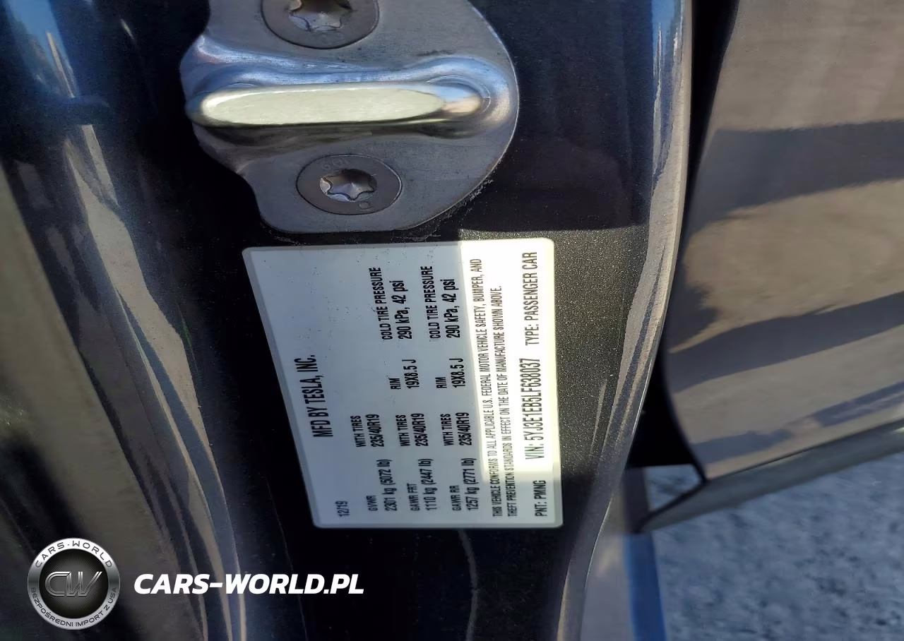 2020 Tesla Model 3 VIN:5YJ3E1EB5LF638037 - 12