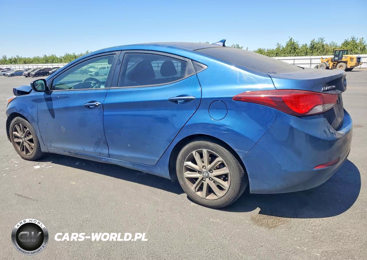 2015 Hyundai Elantra Se VIN:KMHDH4AE5FU382244 - 2