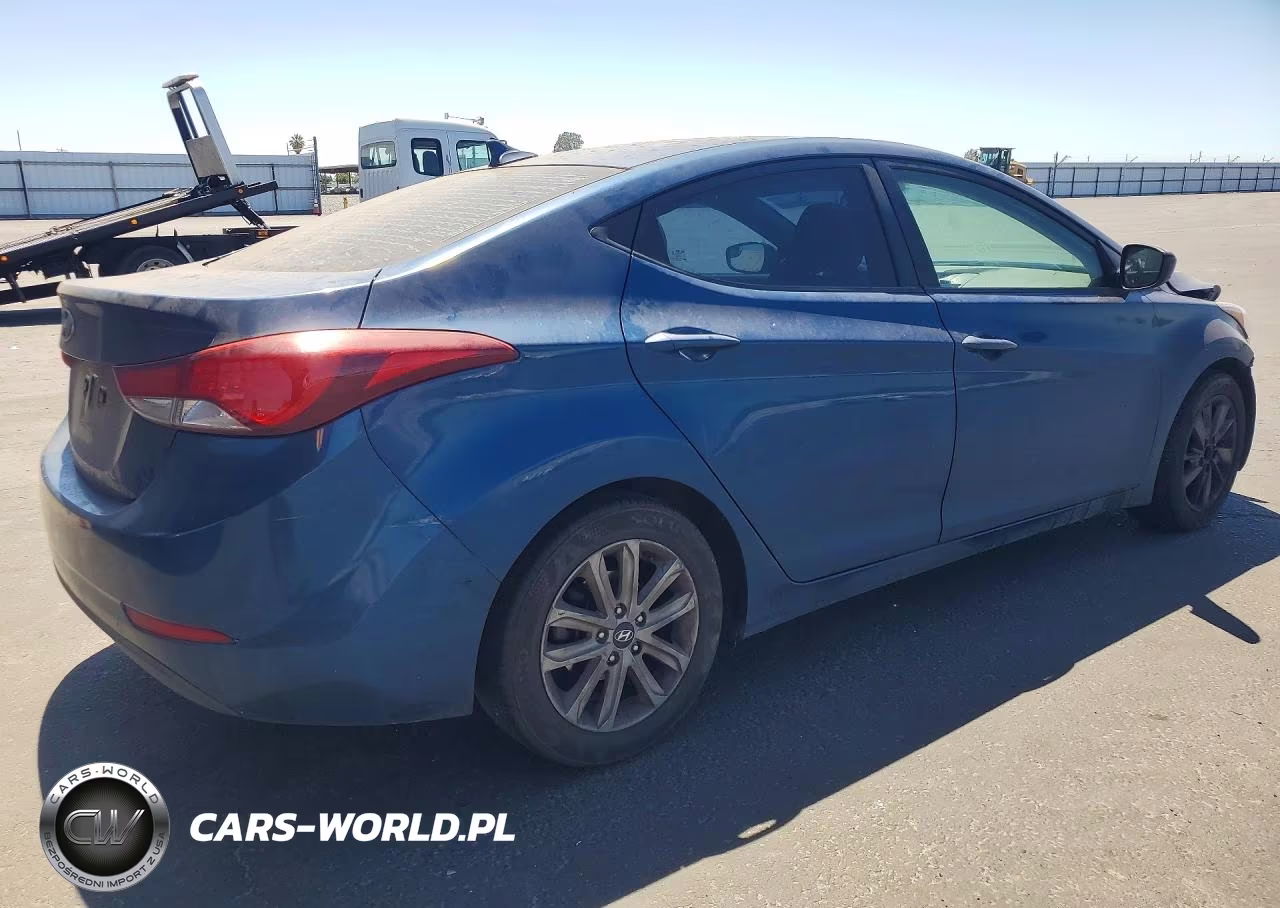 2015 Hyundai Elantra Se VIN:KMHDH4AE5FU382244 - 3