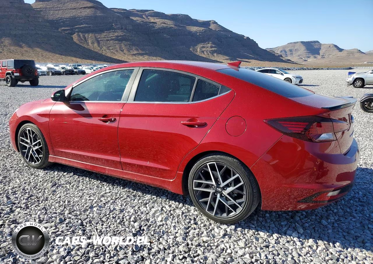 2019 Hyundai Elantra VIN:KMHD04LB9KU890494 - 2