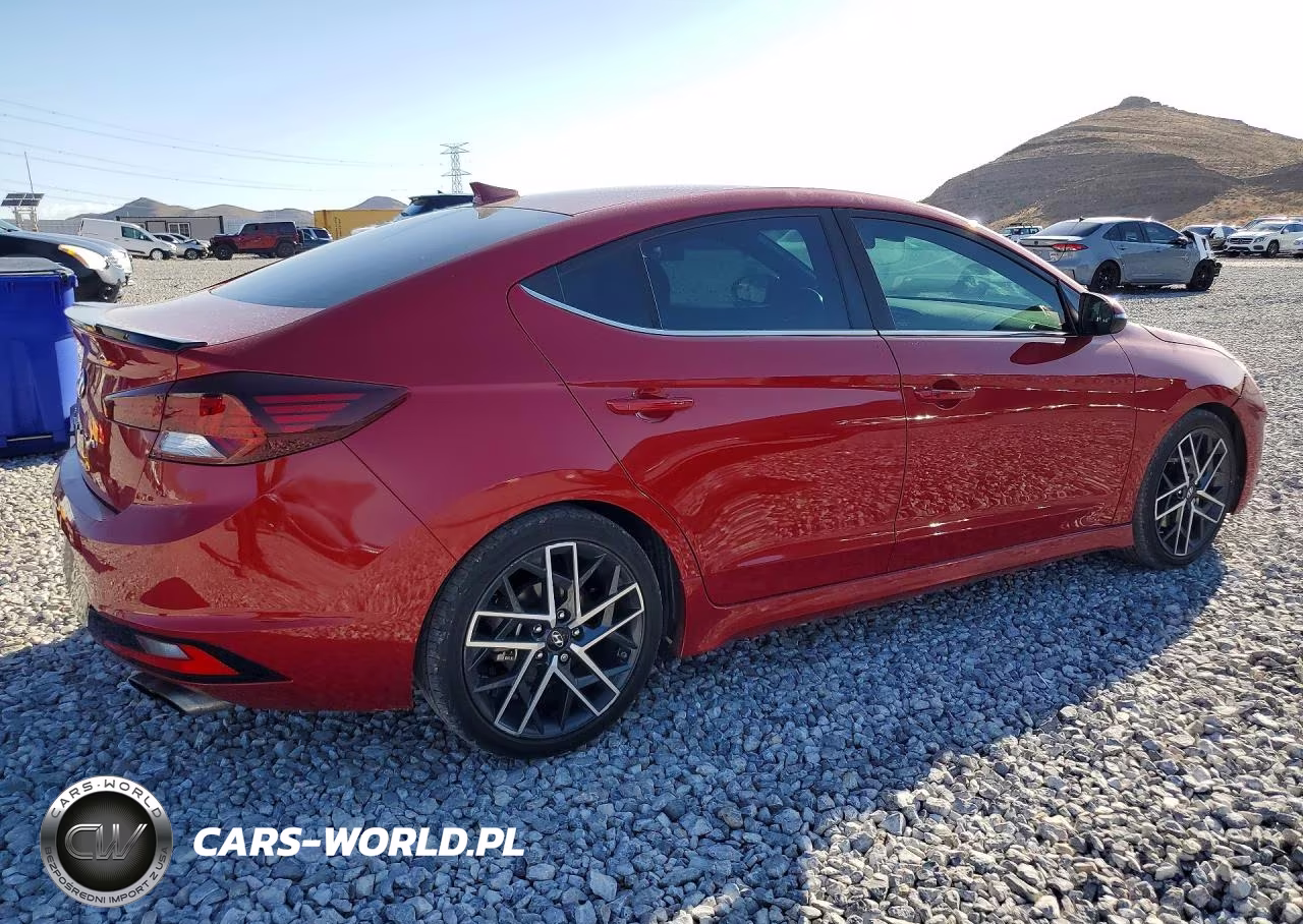 2019 Hyundai Elantra VIN:KMHD04LB9KU890494 - 3