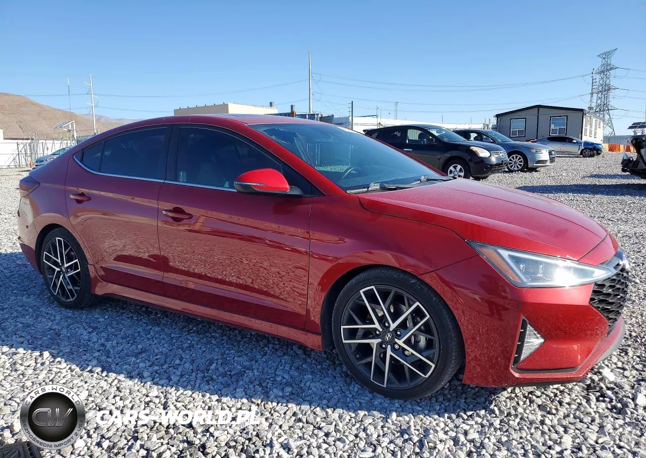 2019 Hyundai Elantra VIN:KMHD04LB9KU890494 - 4