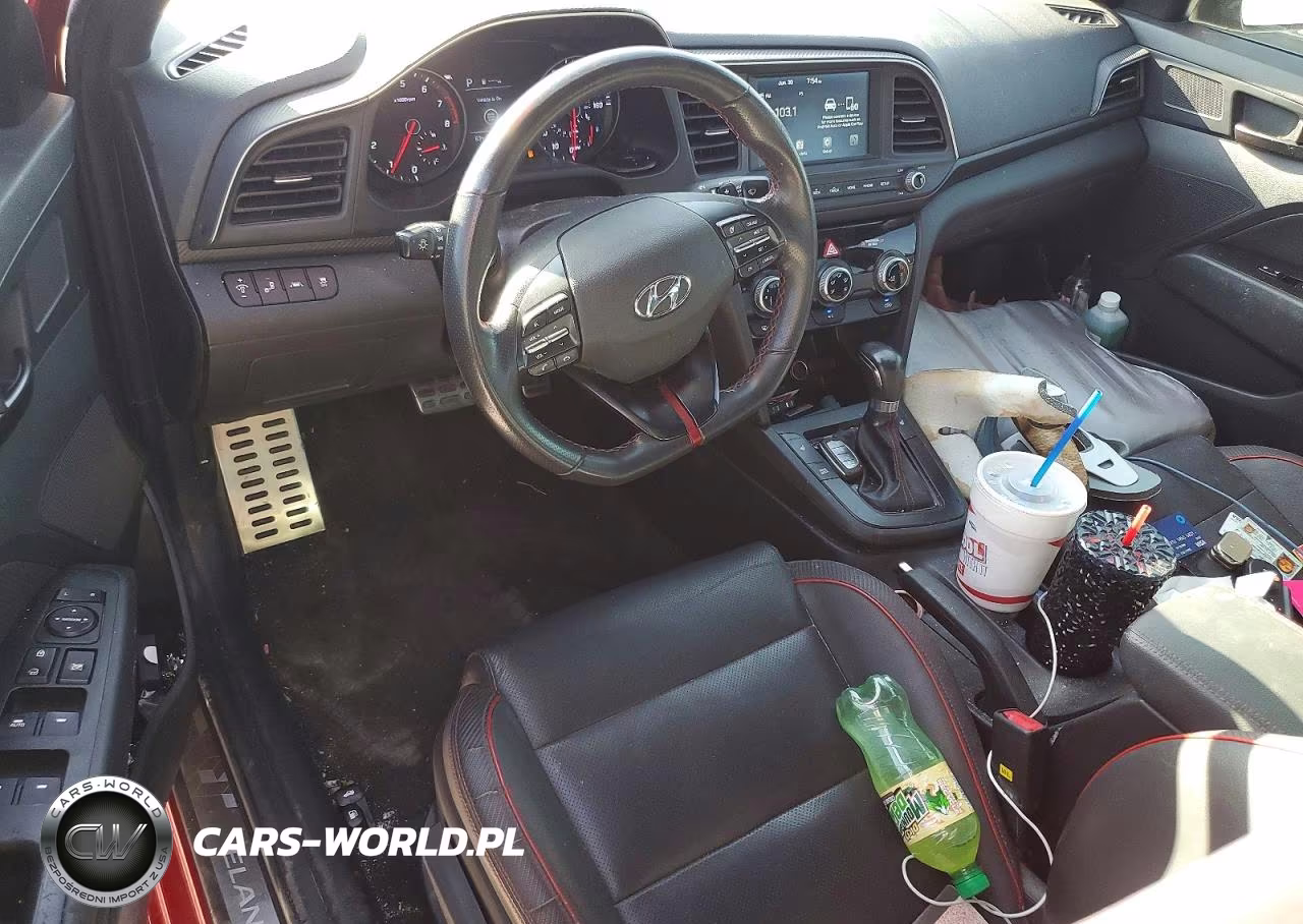 2019 Hyundai Elantra VIN:KMHD04LB9KU890494 - 8