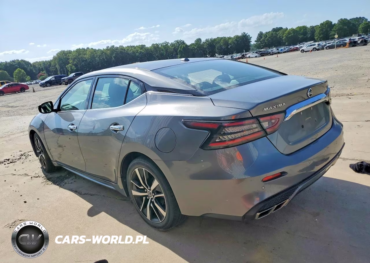 2021 Nissan Maxima Sv VIN:1N4AA6CV4MC504587 - 2