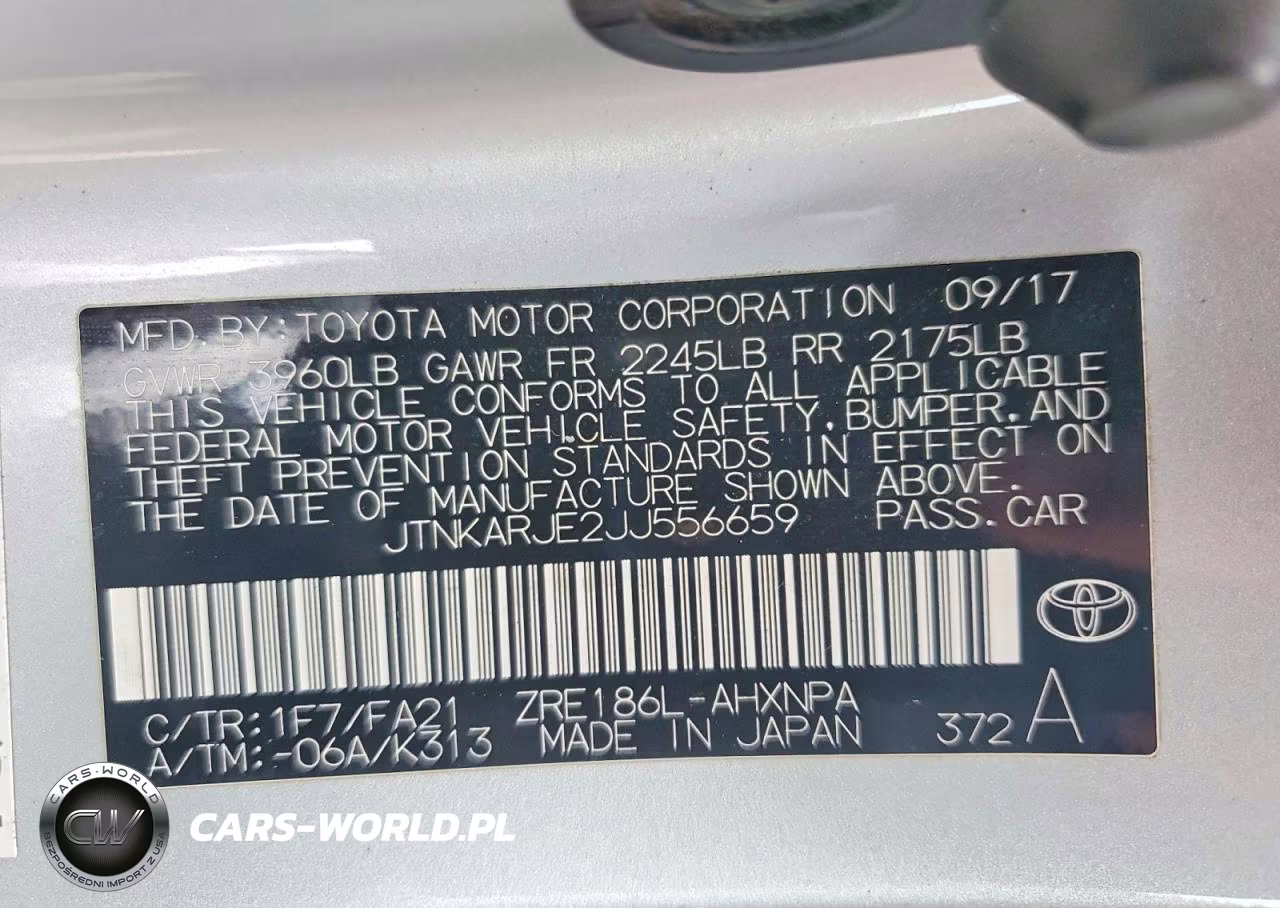 2018 Toyota Corolla Im Base VIN:JTNKARJE2JJ556659 - 12