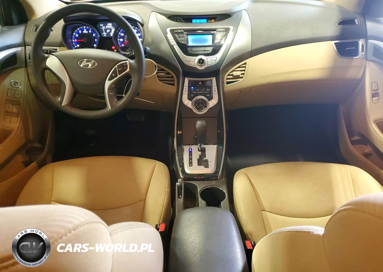 2012 Hyundai Elantra Gls VIN:5NPDH4AE1CH118660 - 8