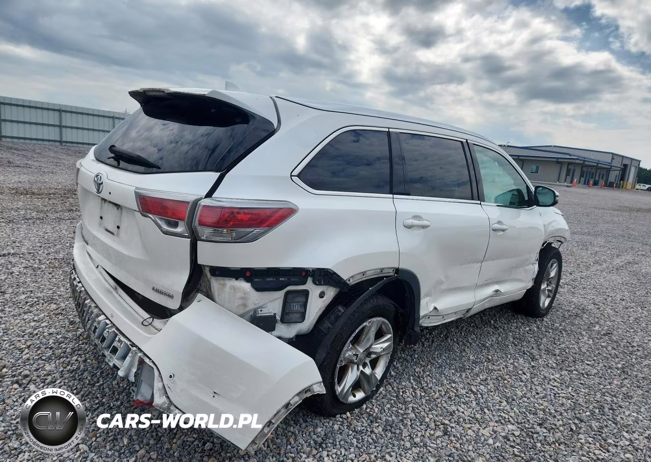 2014 Toyota Highlander Limited VIN:5TDYKRFH1ES033852 - 3