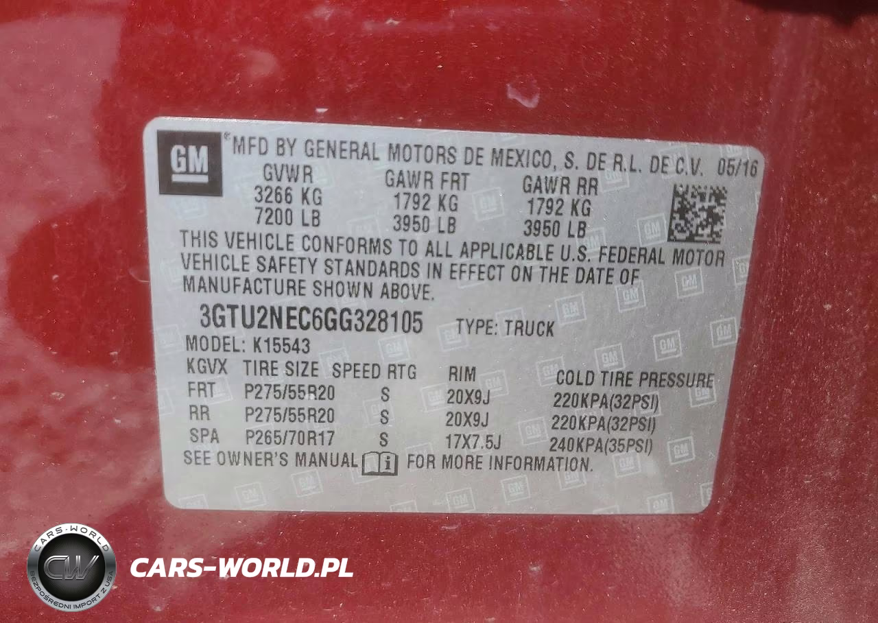 2016 GMC Sierra K1500 Slt VIN:3GTU2NEC6GG328105 - 12