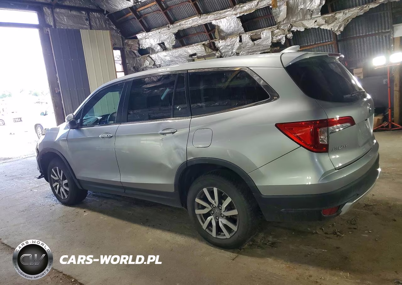2021 Honda Pilot Ex VIN:5FNYF6H32MB043474 - 2