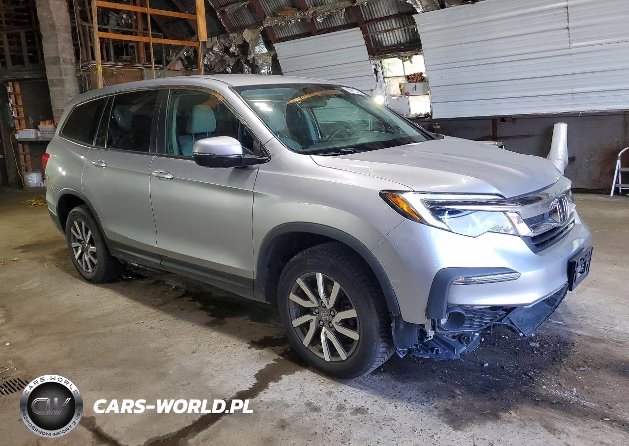 2021 Honda Pilot Ex VIN:5FNYF6H32MB043474 - 4