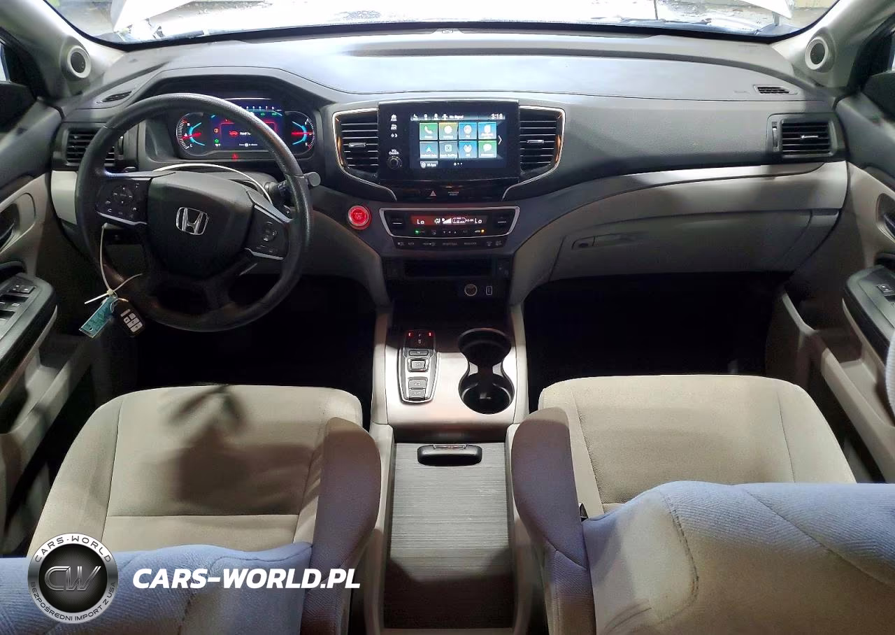 2021 Honda Pilot Ex VIN:5FNYF6H32MB043474 - 8