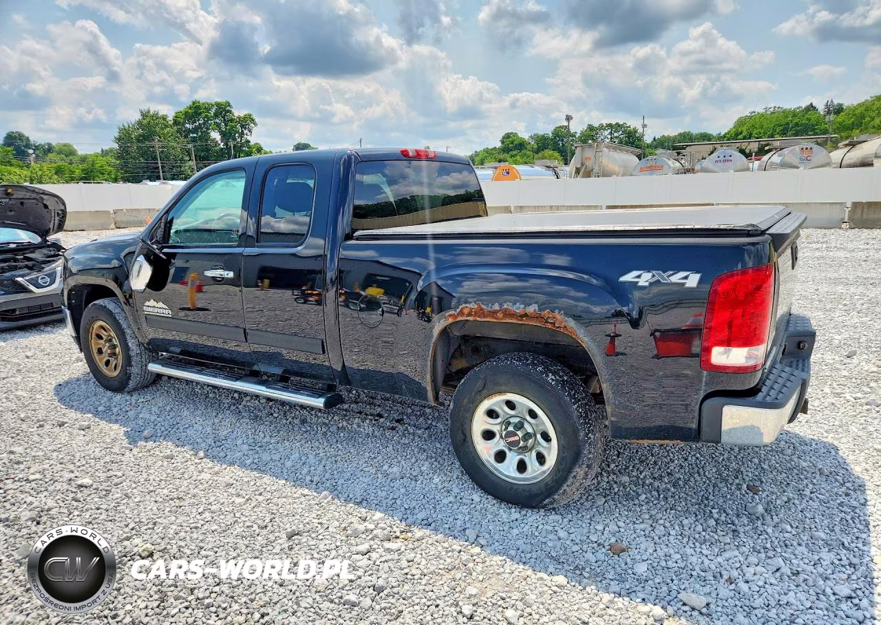 2013 GMC Sierra K1500 Sl VIN:1GTR2UEAXDZ158180 - 2