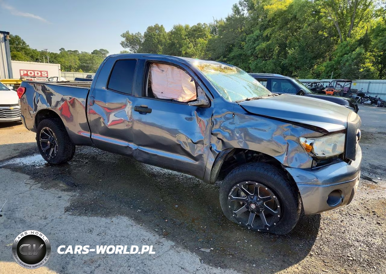 2007 Toyota Tundra Double Cab Sr5 VIN:5TFRT54197X013703 - 4