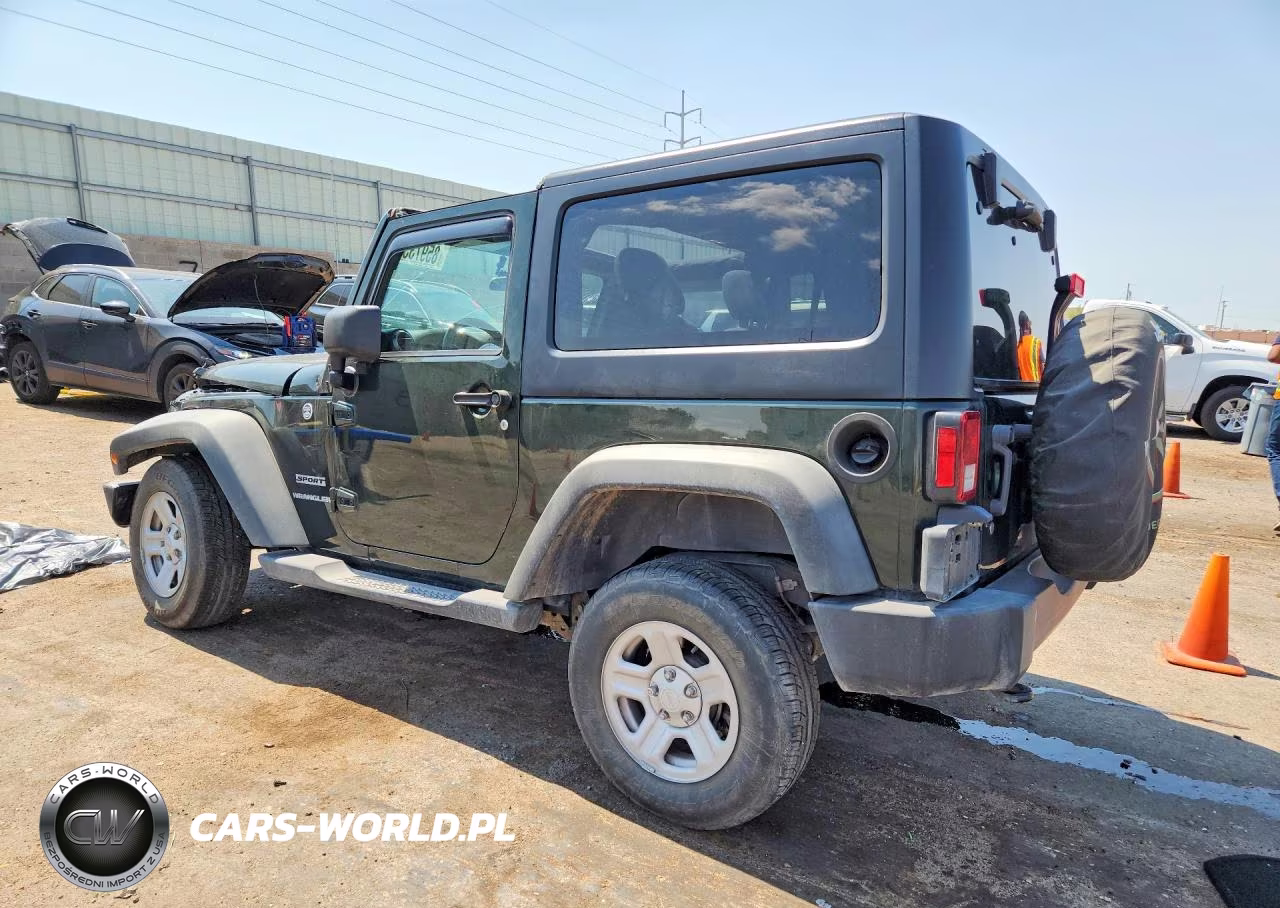 2012 Jeep Wrangler Sport VIN:1C4AJWAG9CL110418 - 2