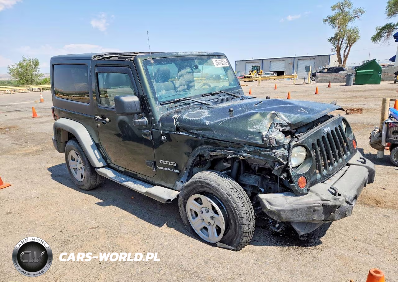 2012 Jeep Wrangler Sport VIN:1C4AJWAG9CL110418 - 4