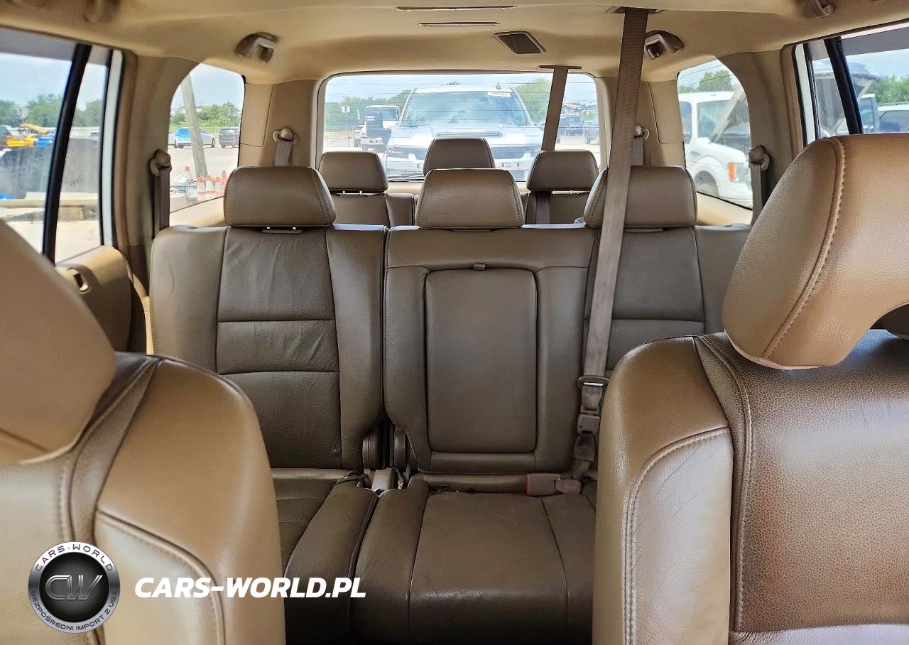 2008 Honda Pilot Exl VIN:5FNYF18508B044164 - 10