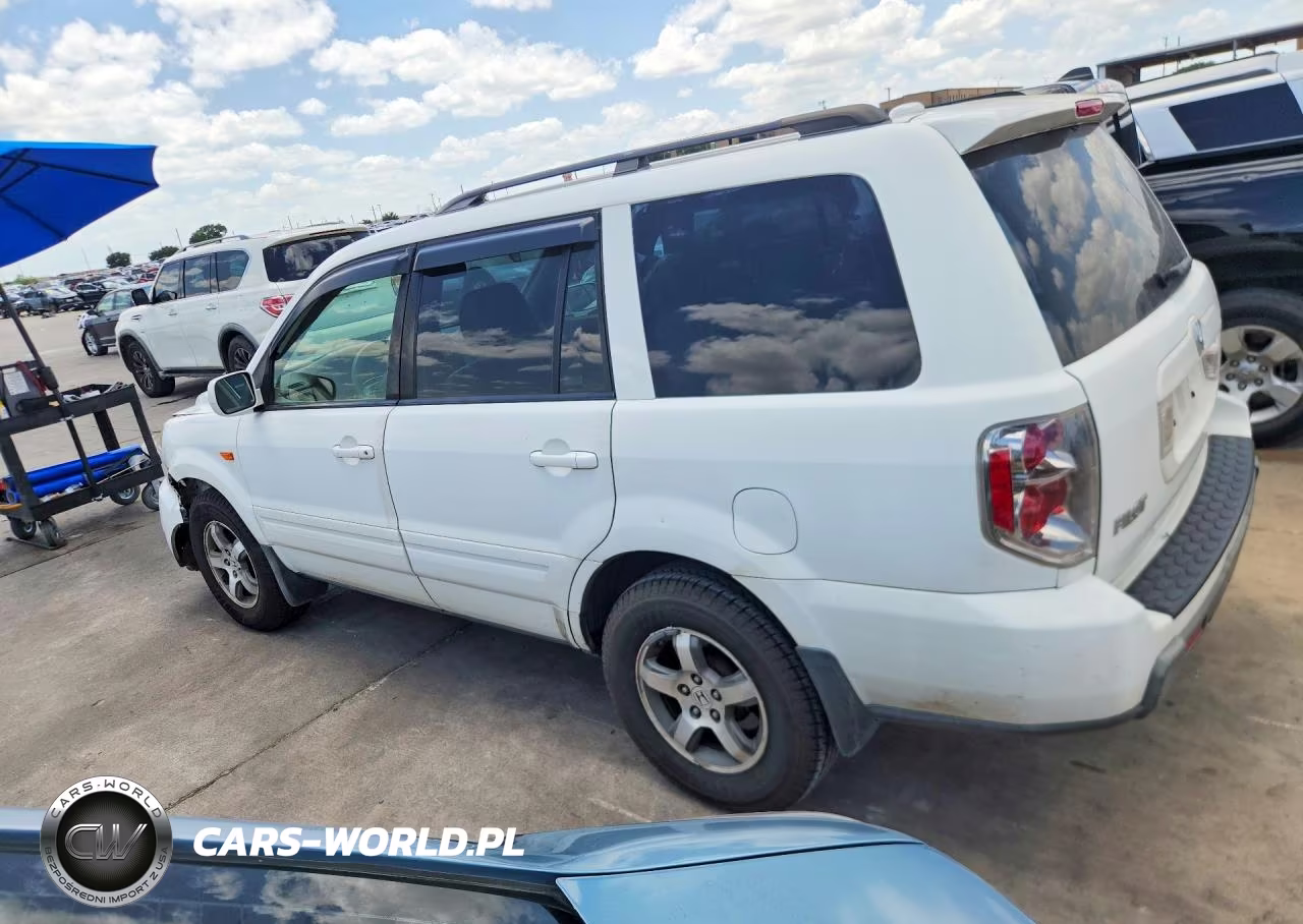 2008 Honda Pilot Exl VIN:5FNYF18508B044164 - 2