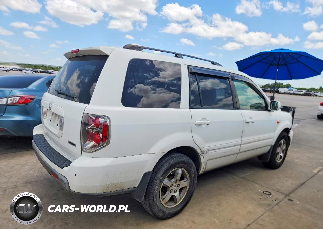2008 Honda Pilot Exl VIN:5FNYF18508B044164 - 3