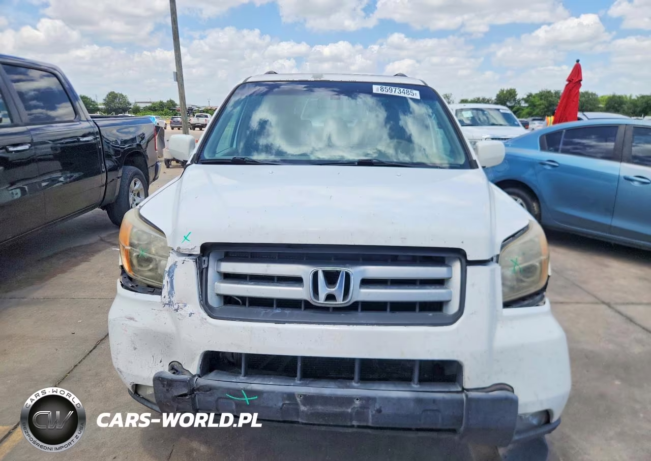 2008 Honda Pilot Exl VIN:5FNYF18508B044164 - 5