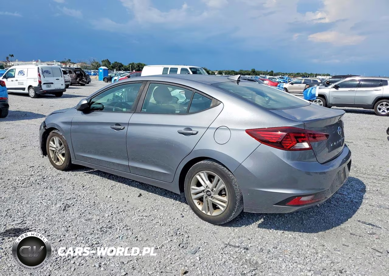 2019 Hyundai Elantra Sel VIN:KMHD84LF4KU845796 - 2