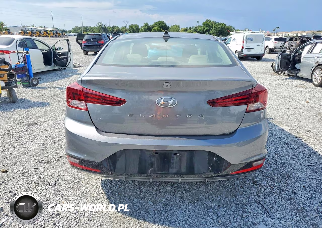 2019 Hyundai Elantra Sel VIN:KMHD84LF4KU845796 - 6
