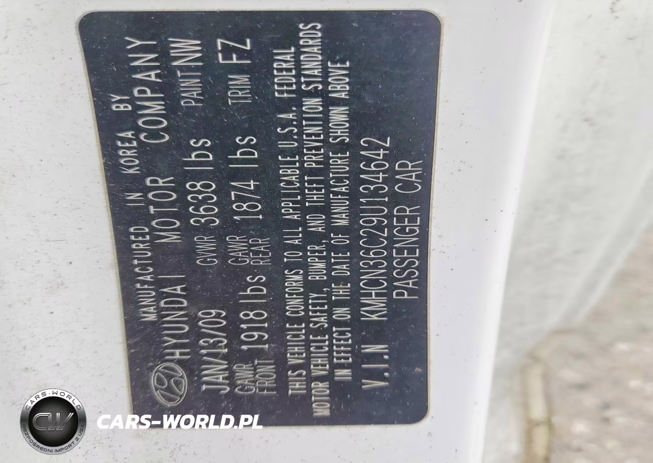 2009 Hyundai Accent Se VIN:KMHCN36C29U134642 - 13