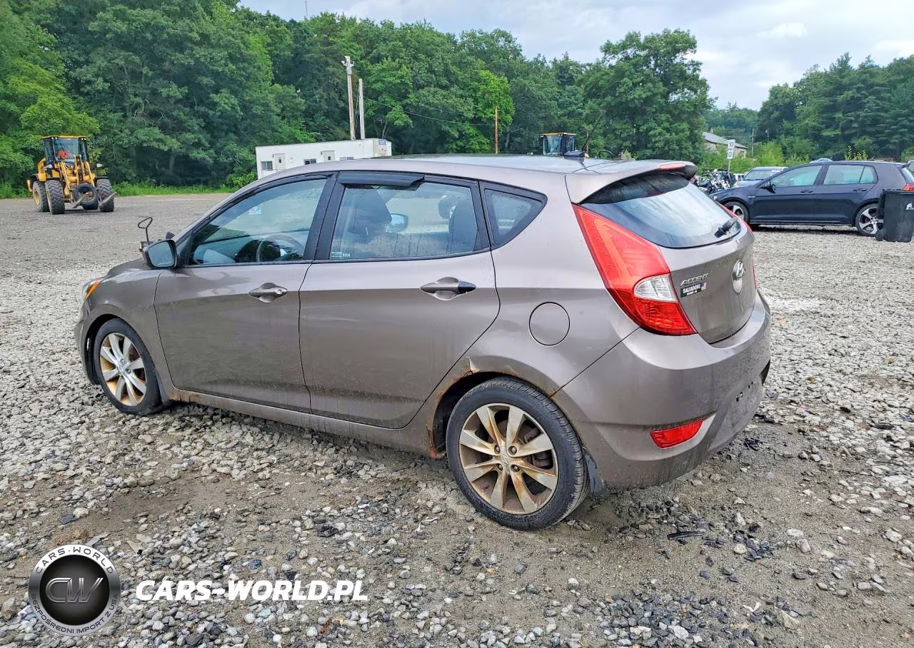 2012 Hyundai Accent Se VIN:KMHCU5AE1CU012725 - 2