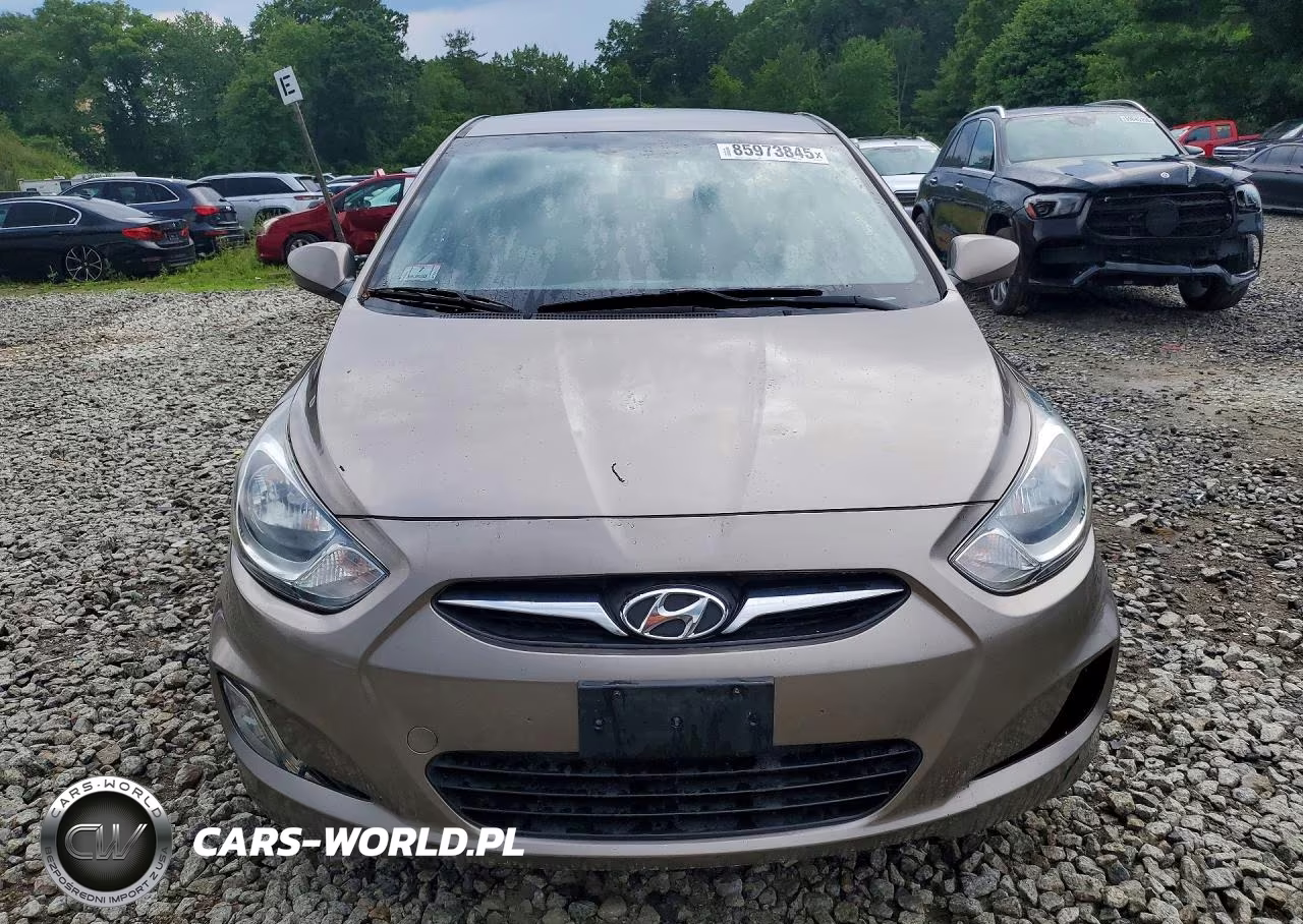 2012 Hyundai Accent Se VIN:KMHCU5AE1CU012725 - 5