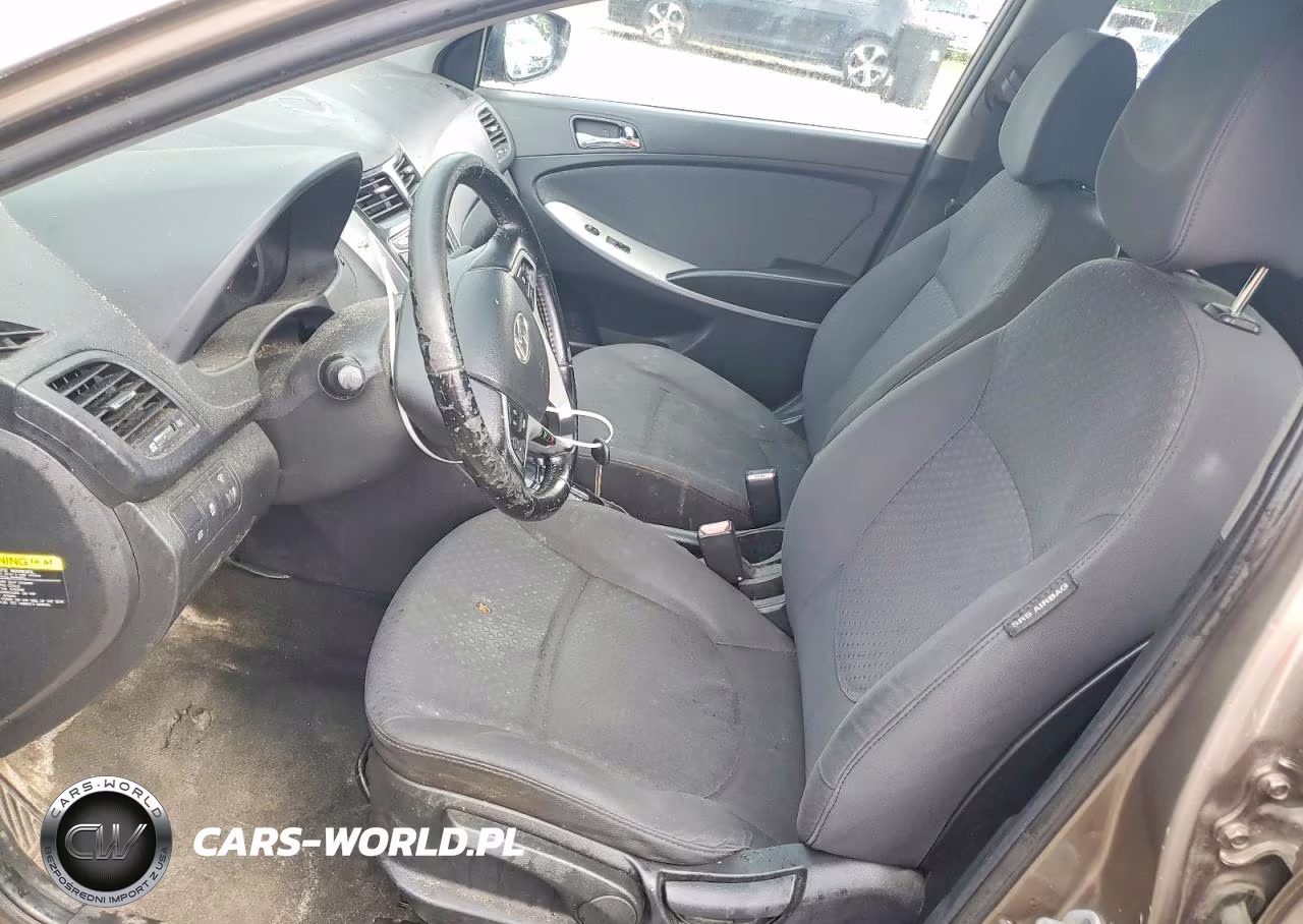 2012 Hyundai Accent Se VIN:KMHCU5AE1CU012725 - 7