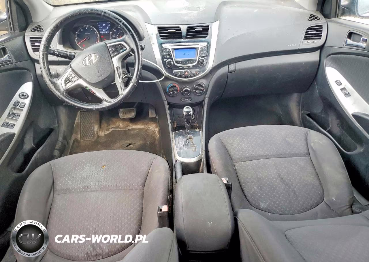 2012 Hyundai Accent Se VIN:KMHCU5AE1CU012725 - 8