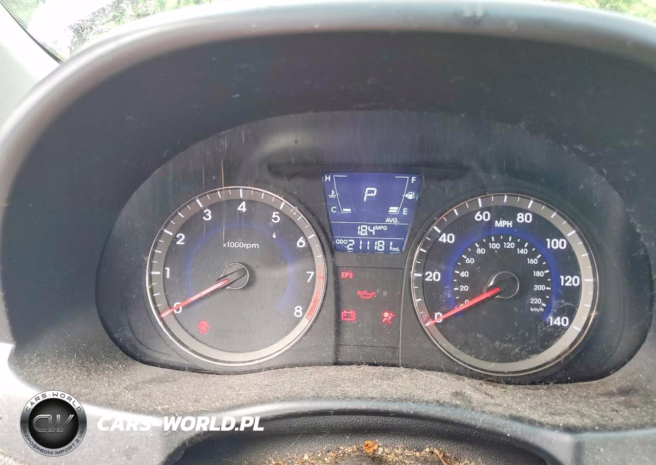 2012 Hyundai Accent Se VIN:KMHCU5AE1CU012725 - 9