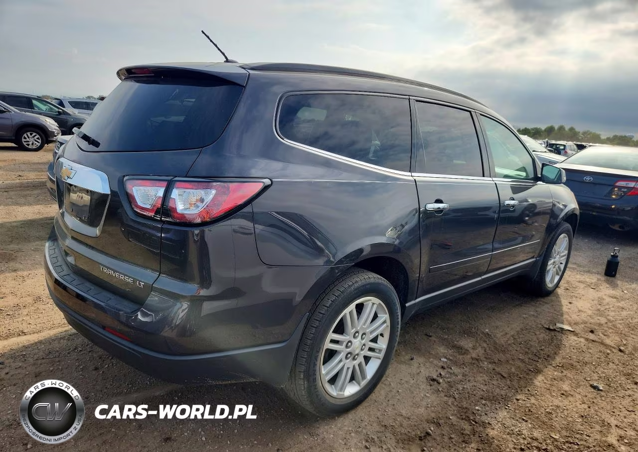 2015 Chevrolet Traverse Lt VIN:1GNKRGKD6FJ148753 - 3