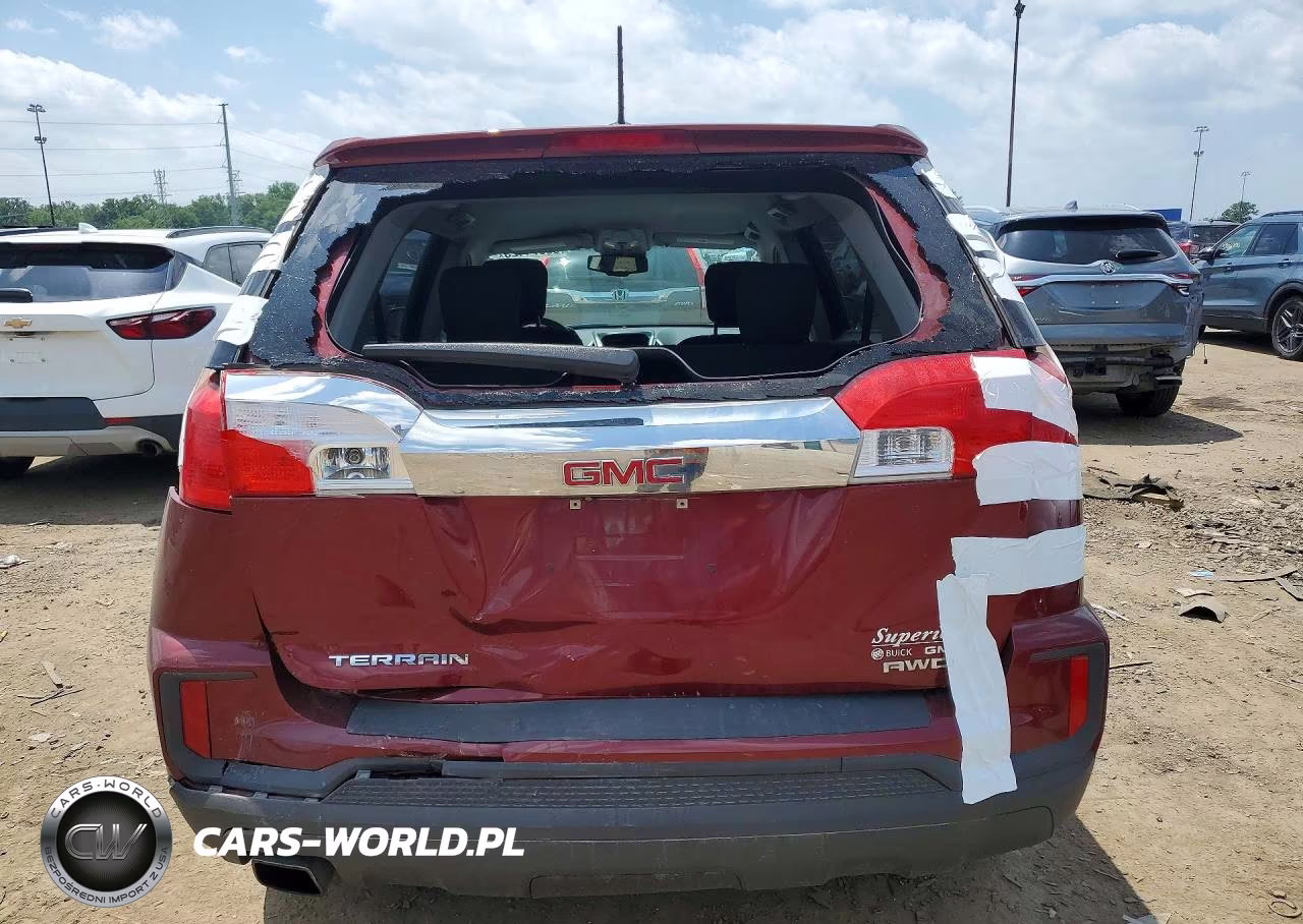2016 GMC Terrain Sle VIN:2GKFLSEK6G6297921 - 6