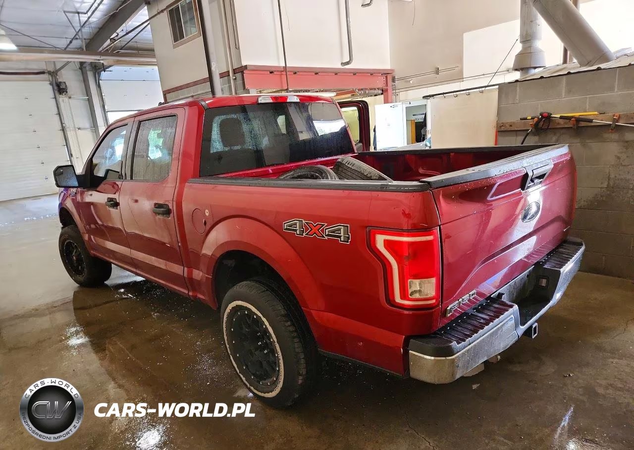 2015 Ford F150 Supercrew VIN:1FTEW1E84FKE12332 - 2