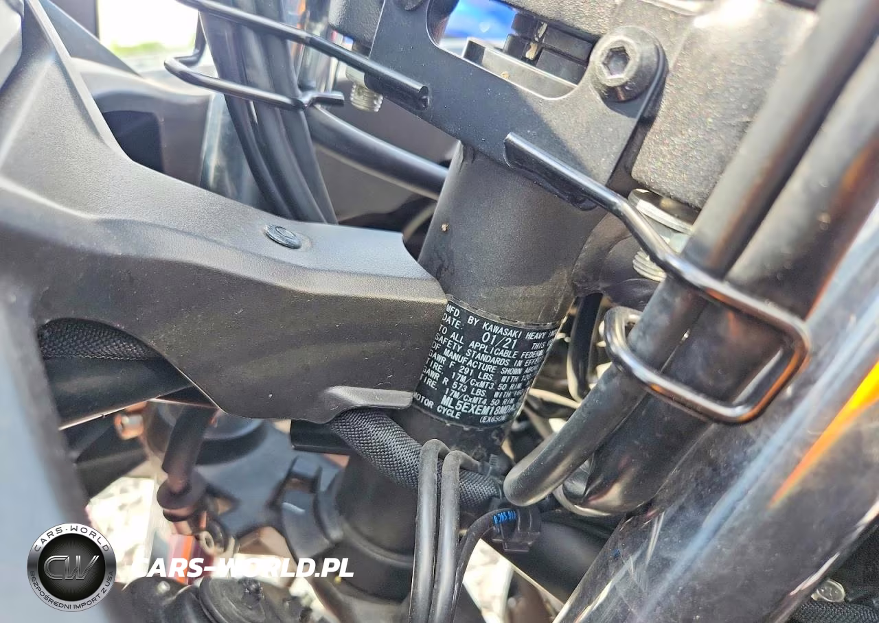 2021 Kawasaki Ex650 M VIN:ML5EXEM18MDA36497 - 9