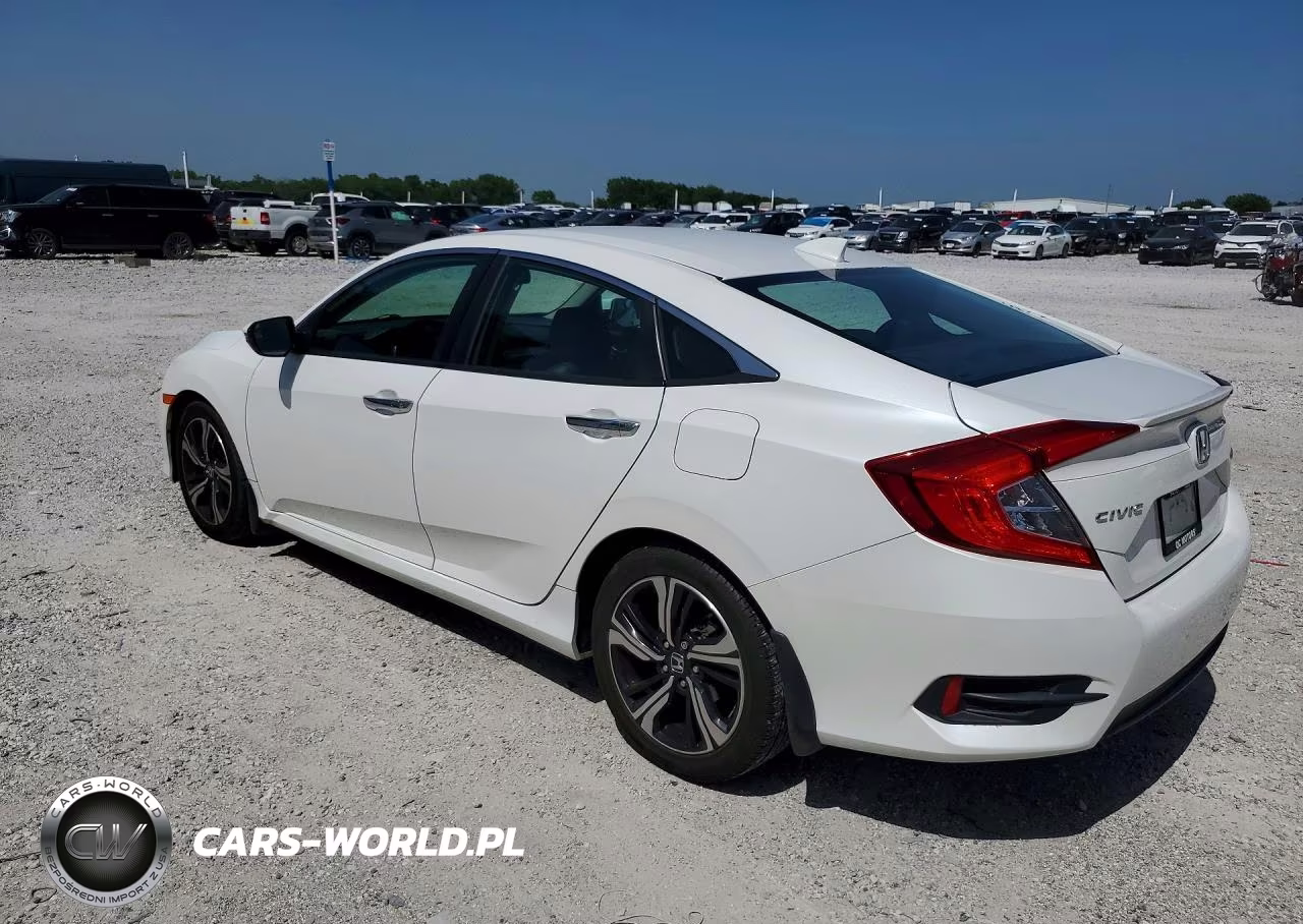 2016 Honda Civic Touring VIN:19XFC1F99GE015529 - 2