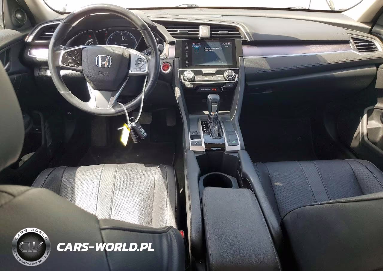 2016 Honda Civic Touring VIN:19XFC1F99GE015529 - 8