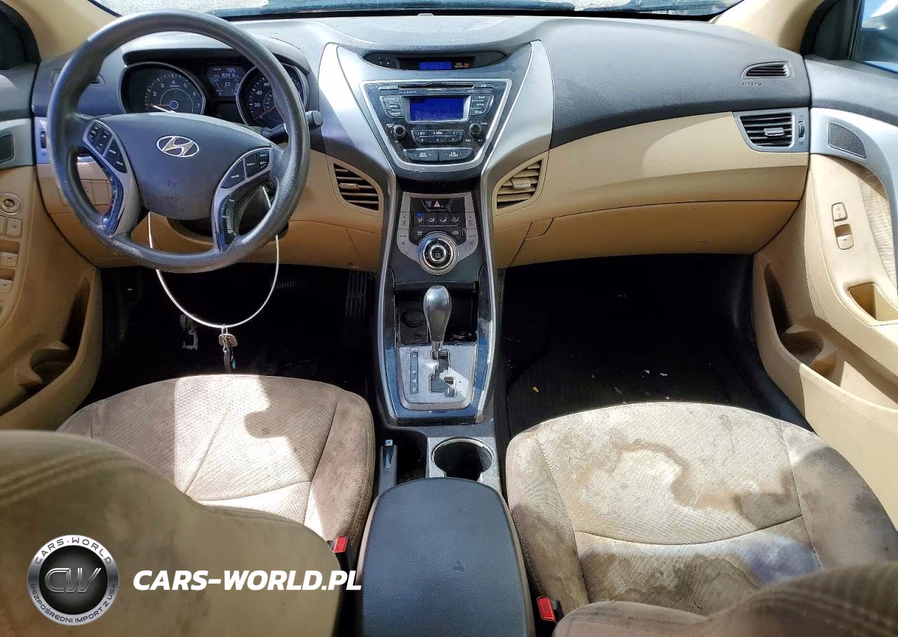 2013 Hyundai Elantra Gls VIN:5NPDH4AE0DH307074 - 8