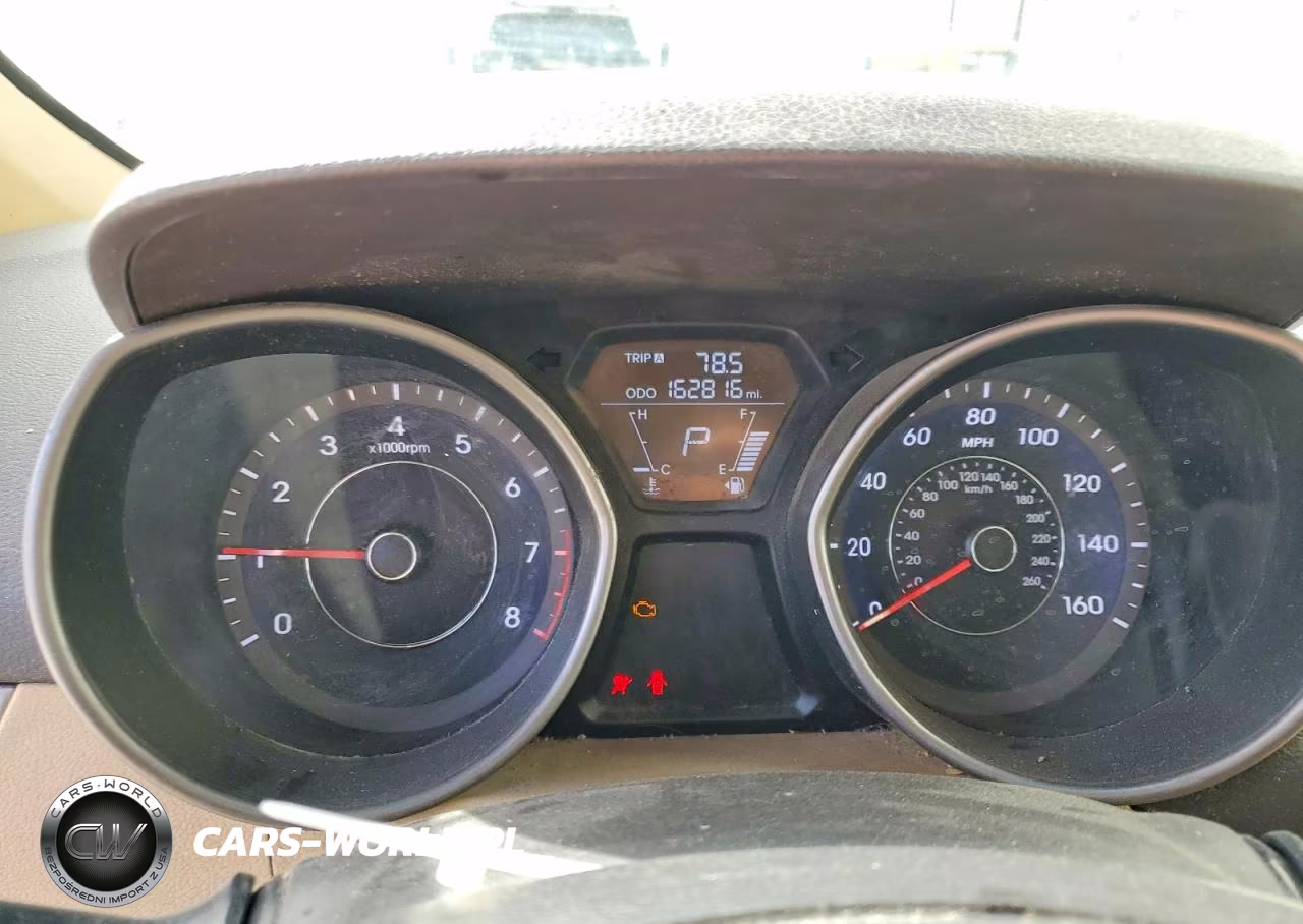 2013 Hyundai Elantra Gls VIN:5NPDH4AE0DH307074 - 9