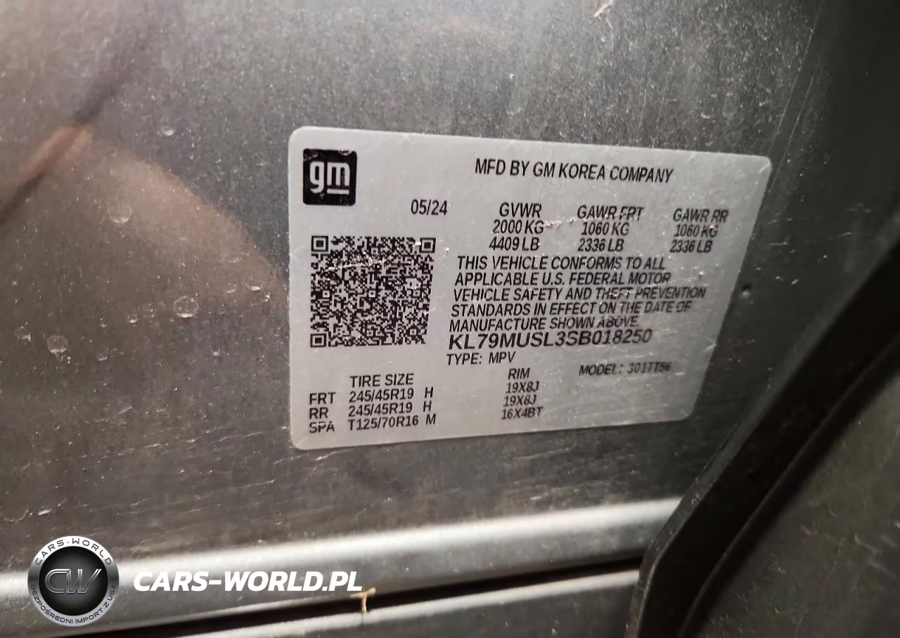 2025 Chevrolet Trailblazer Rs VIN:KL79MUSL3SB018250 - 13
