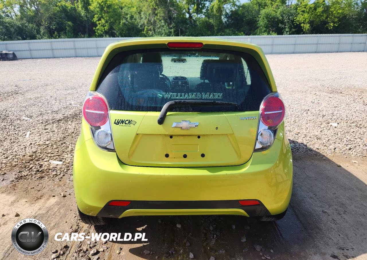 2013 Chevrolet Spark 1Lt VIN:KL8CD6S94DC568247 - 6